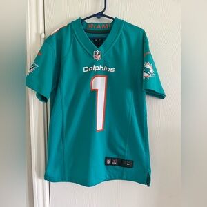 NFL Miami Dolphins Tua Teal Youth Jersey